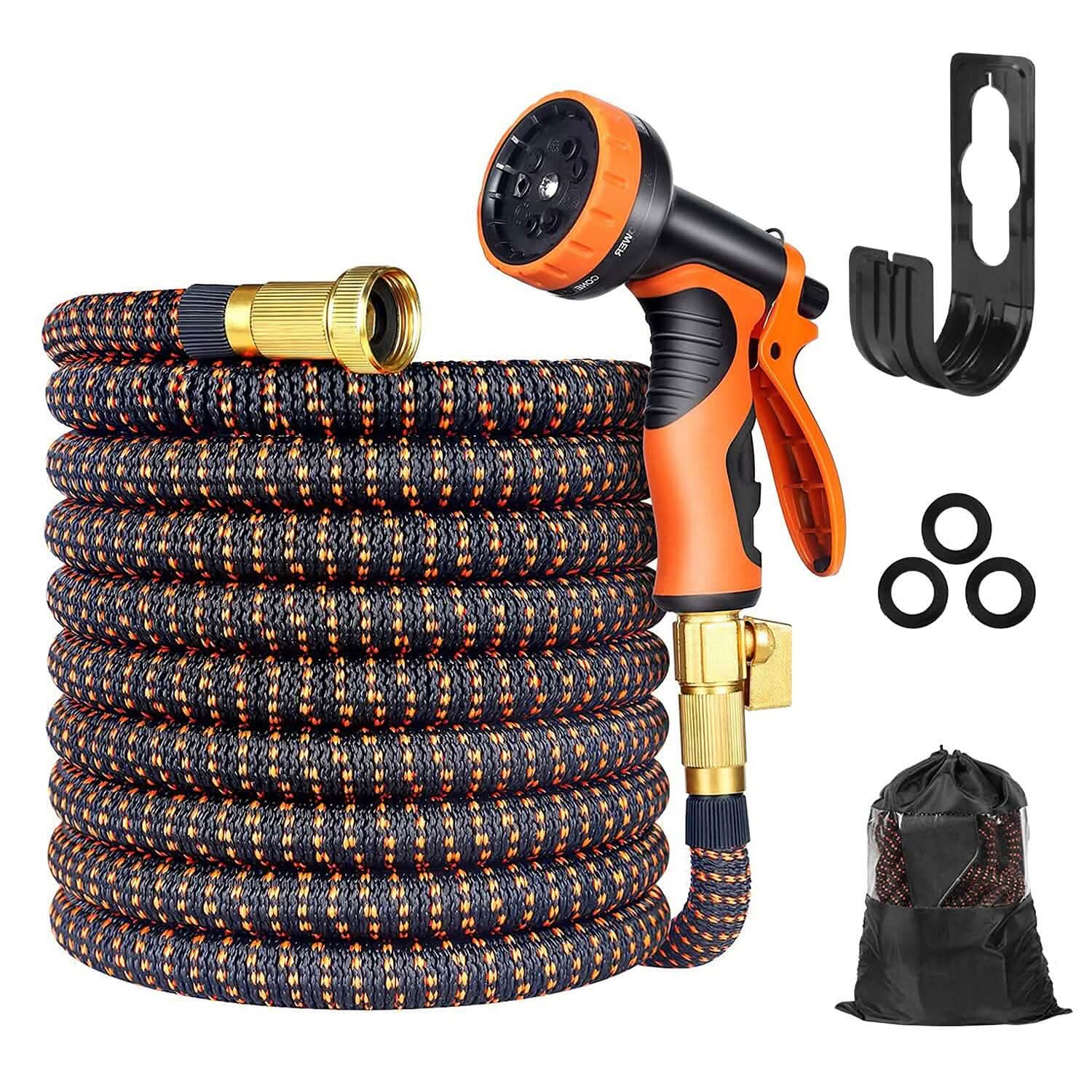 Garden Hose Watering Kit with Spray Nozzle